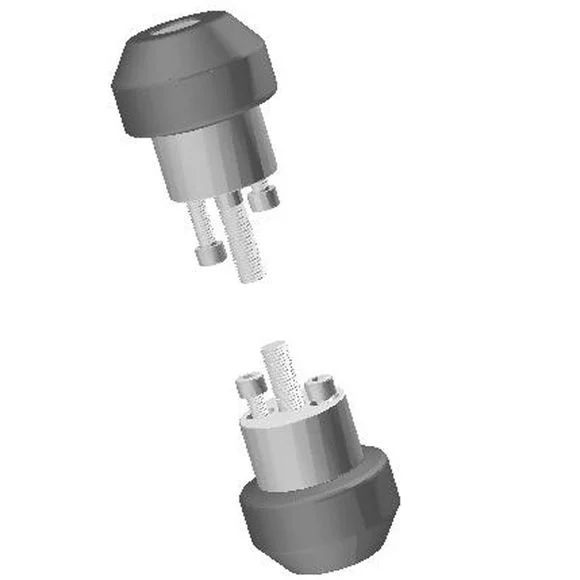 Pare-carter Top Block Kit roulettes – Gris Ref : TB0006