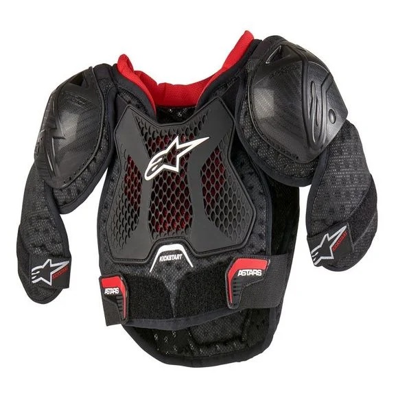 Pare pierre Alpinestars BIONIC ACTION KICKSTART YOUTH – Noir / Rouge Ref : AP3228