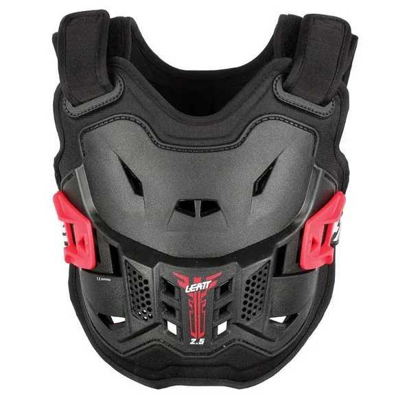 Pare pierre Leatt 2.5 ENFANT – Noir / Rouge Ref : LB0087