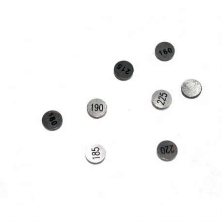 Pastilles de soupape TOURMAX Ø25X2,85mm – jeu de 2