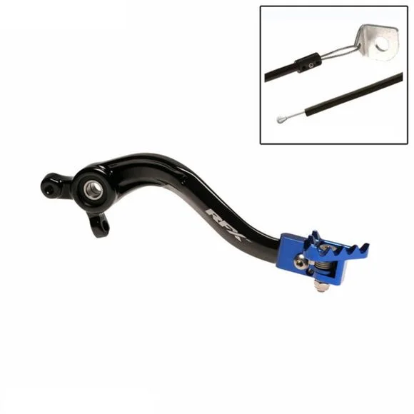 Pédale de frein RFX arrière Pro FT (Noir/Bleu) Ref : RFX01099A / 1110862001