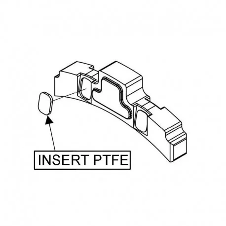 Piece detachee REKLUSE Insert Teflon embrayage TT x24