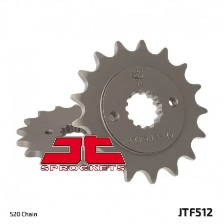 Pignon JT SPROCKETS acier standard 512 – 520