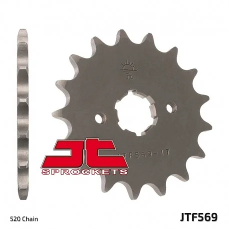 Pignon JT SPROCKETS acier standard 569 – 520
