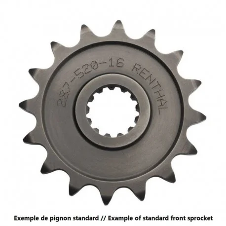 Pignon RENTHAL acier standard 258 – 428