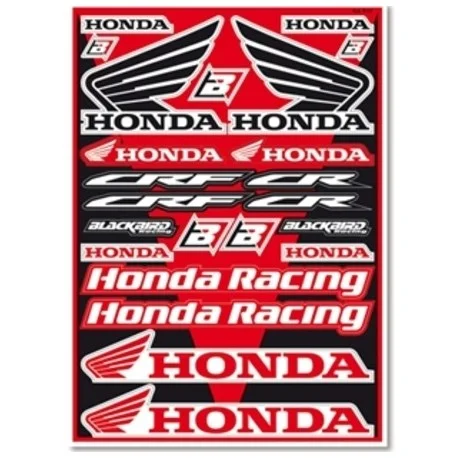 Planche de stickers BLACKBIRD Honda CR CRF