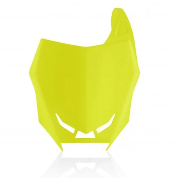 Plaque avant Acerbis JAUNE FLUO Ref : AE1987 / 0023059.061