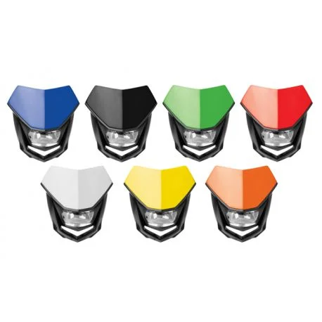 Plaque phare moto POLISPORT HALO homologuee