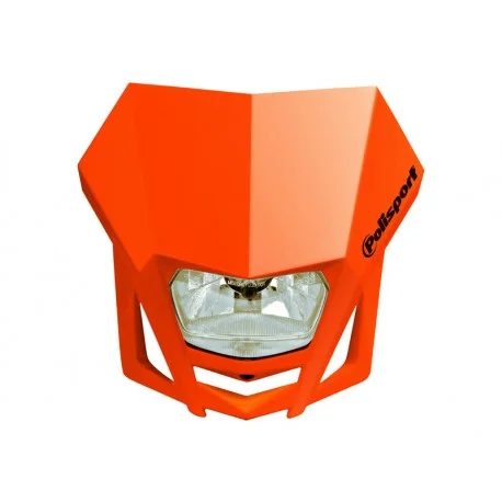 Plaque phare moto POLISPORT LMX halogene H4 homologuee