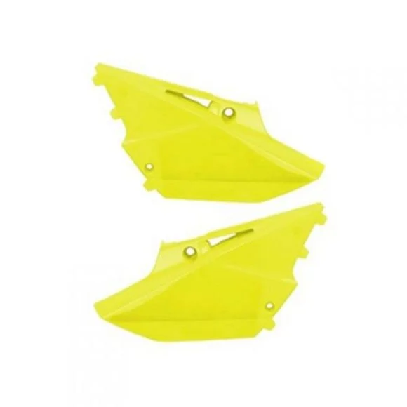 Plaques latérales Polisport RESTYLE COULEUR JAUNE FLUO Ref : 786075FY / 1086620003