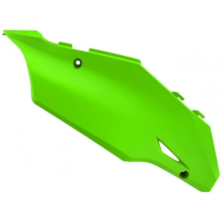 Plaques laterales POLISPORT Restyle vert citron Kawasaki KX125/250