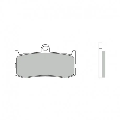 Plaquettes de frein BREMBO route metal fritte 07GR06SA