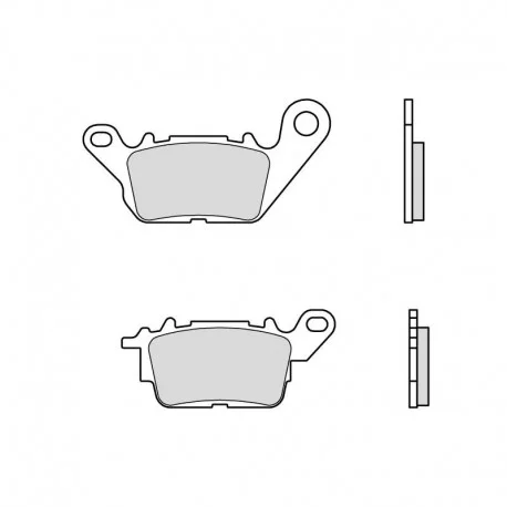 Plaquettes de frein BREMBO Scooter carbone ceramique 07113CC