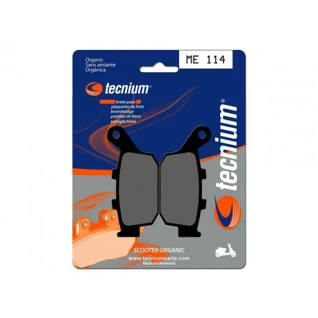 Plaquettes de frein TECNIUM Scooter organique – ME114