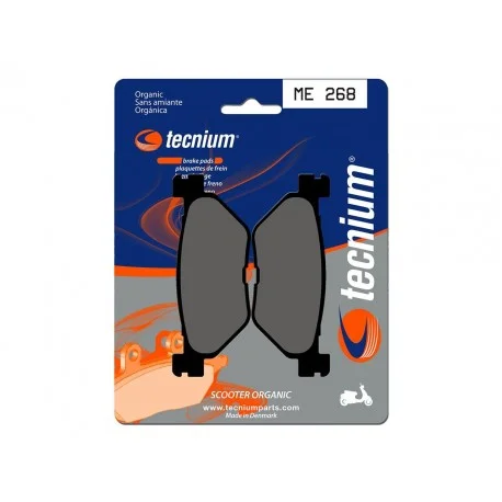 Plaquettes de frein TECNIUM Scooter organique – ME268