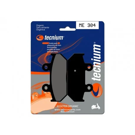 Plaquettes de frein TECNIUM Scooter organique – ME304