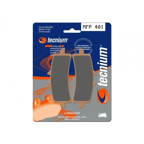Plaquettes de frein TECNIUM Trail Performance metal fritte MFP401