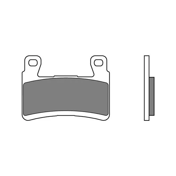 Plaquettes de freins Brembo Racing Carbon Avant Ref : 07KA29RC