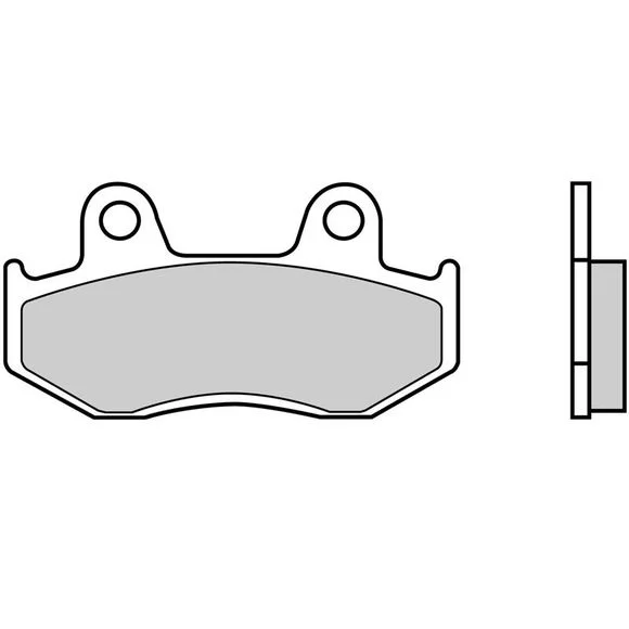 Plaquettes de freins Brembo Sinter Métal Fritté arrière Ref : 07038XS