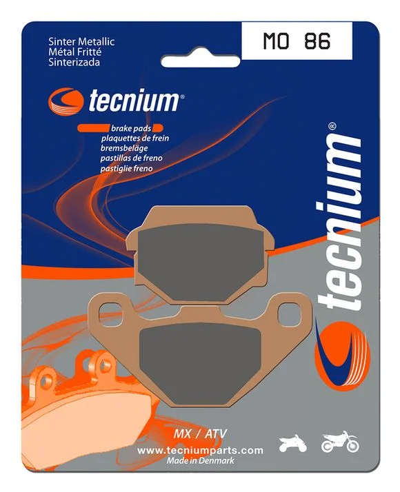 Plaquettes de freins Tecnium MX/Quad métal fritté – MO86 Ref : TE00906A / 1022922