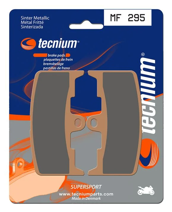 Plaquettes de freins Tecnium Performance métal fritté – MF295 Ref : TE00816A / 1022765