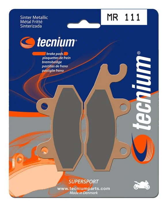Plaquettes de freins Tecnium Performance métal fritté – MR111 Ref : TE00936A / 1023033