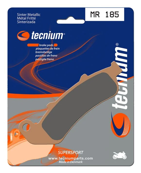 Plaquettes de freins Tecnium Performance métal fritté – MR185 Ref : TE00947A / 1023051