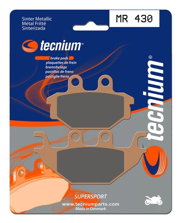 Plaquettes de freins Tecnium Performance métal fritté – MR430 Ref : TE00981A / 1023091