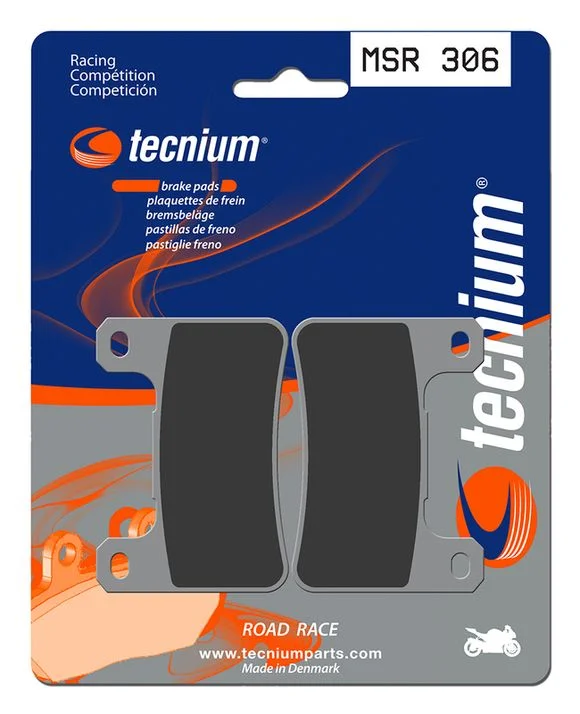 Plaquettes de freins Tecnium Racing métal fritté – MSR306 Ref : TE01003A / 1023163
