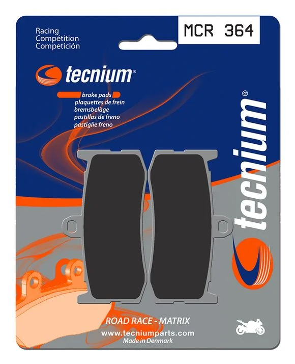 Plaquettes de freins Tecnium Racing métal fritté carbone – MCR364 Ref : TE00696A / 1022600