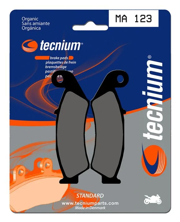 Plaquettes de freins Tecnium route organique – MA123 Ref : TE00549A / 1022344