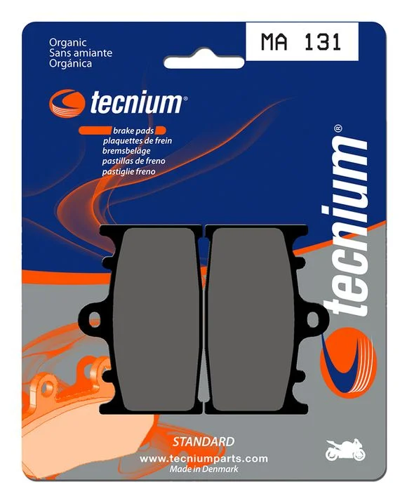 Plaquettes de freins Tecnium route organique – MA131 Ref : TE00556A / 1022353