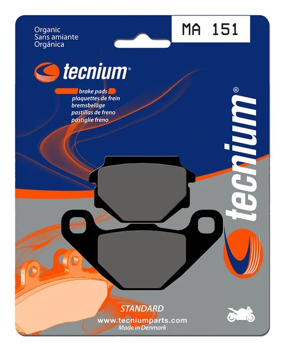 Plaquettes de freins Tecnium route organique – MA151 Ref : TE00570A / 1022374