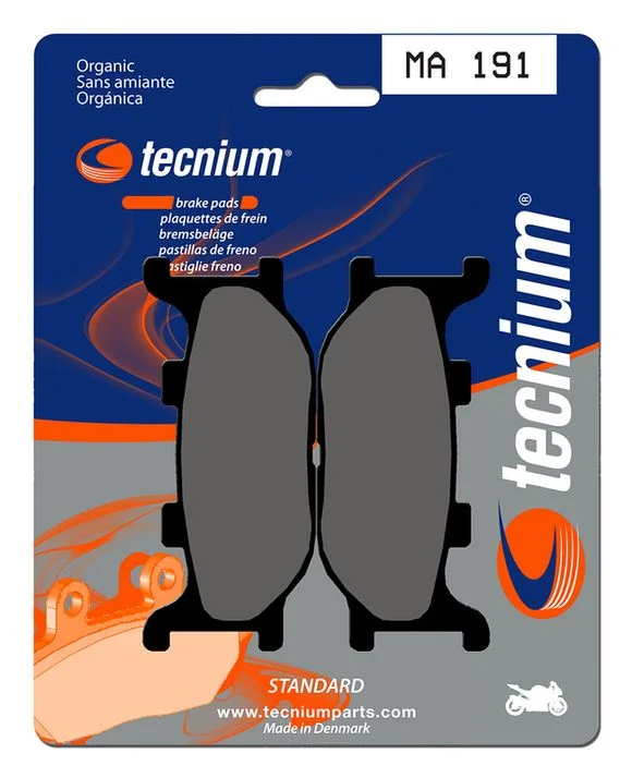 Plaquettes de freins Tecnium route organique – MA191 Ref : TE00583A / 1022408