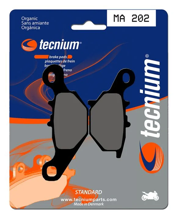 Plaquettes de freins Tecnium route organique – MA202 Ref : TE02013A / 1022417