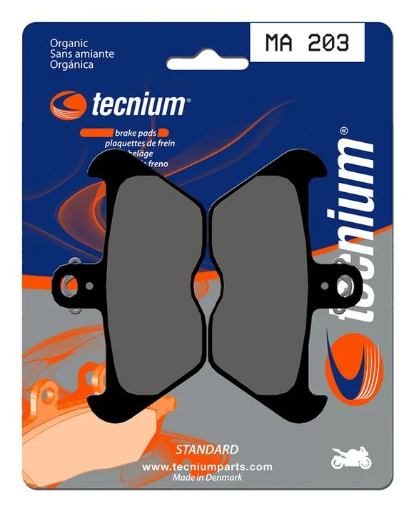 Plaquettes de freins Tecnium route organique – MA203 Ref : TE00587A / 1022418