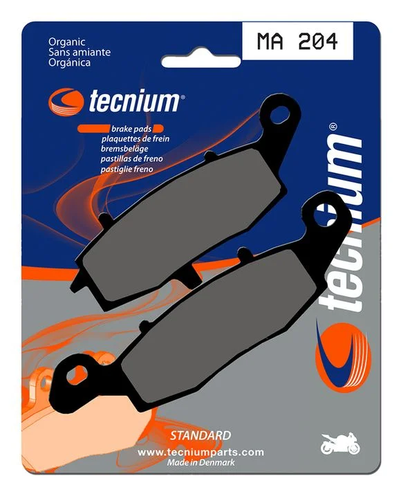 Plaquettes de freins Tecnium route organique – MA204 Ref : TE00588A / 1022419