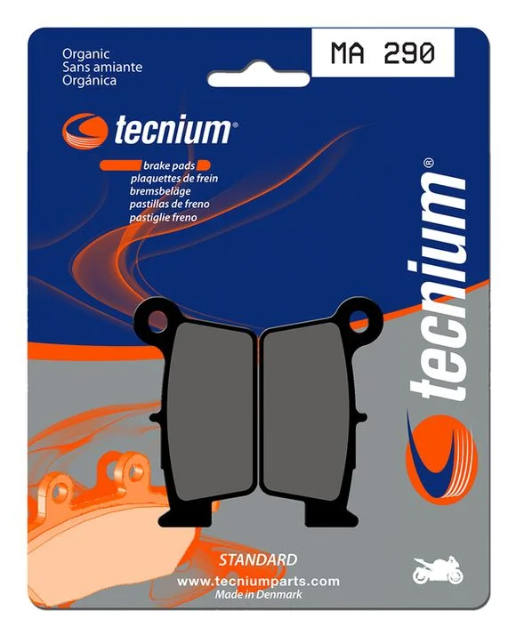 Plaquettes de freins Tecnium route organique – MA290 Ref : TE00608A / 1022462