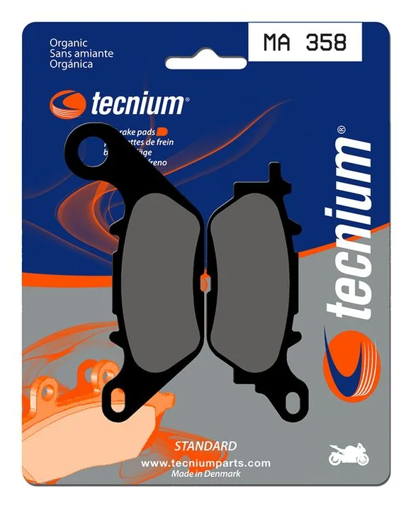 Plaquettes de freins Tecnium route organique – MA358 Ref : TE02031A / 1022490