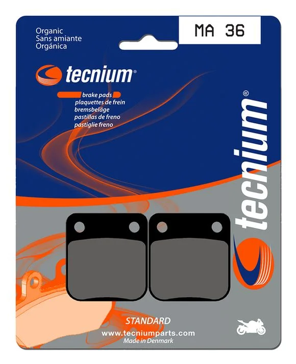 Plaquettes de freins Tecnium route organique – MA36 Ref : TE00625A / 1022492
