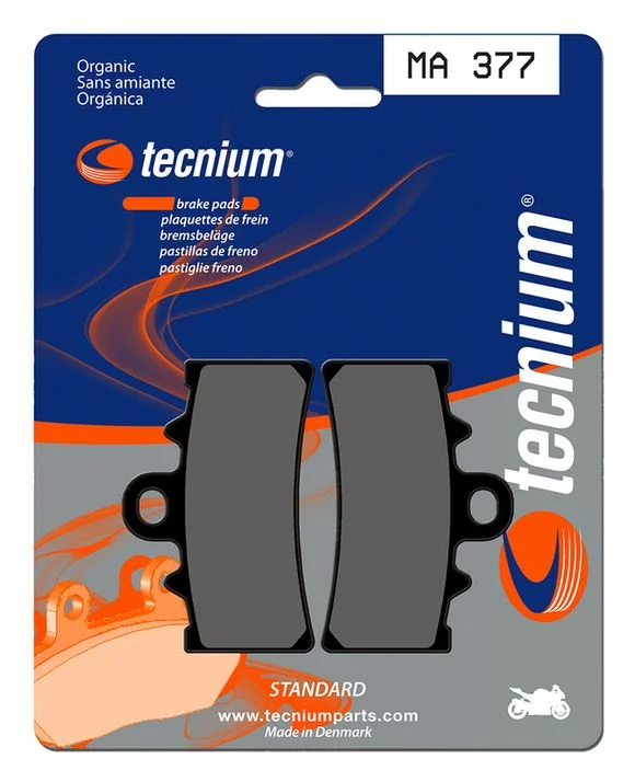 Plaquettes de freins Tecnium route organique – MA377 Ref : TE00628A / 1022496