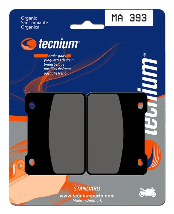 Plaquettes de freins Tecnium route organique – MA393 Ref : TE00632A / 1022502