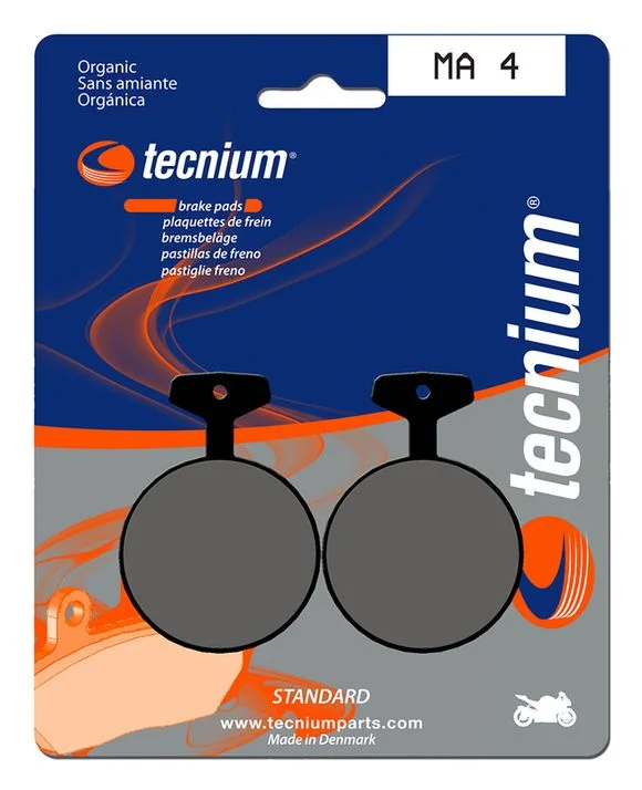 Plaquettes de freins Tecnium route organique – MA4 Ref : TE00635A / 1022505