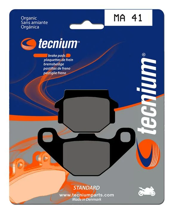 Plaquettes de freins Tecnium route organique – MA41 Ref : TE00637A / 1022507