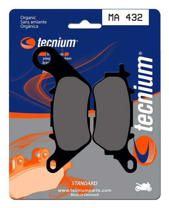 Plaquettes de freins Tecnium route organique – MA432 Ref : TE00643A / 1022515