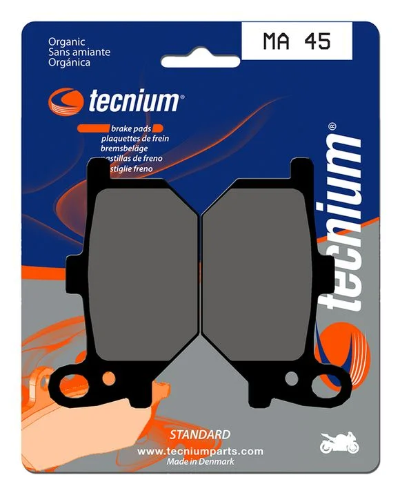 Plaquettes de freins Tecnium route organique – MA45 Ref : TE01993A / 1022517