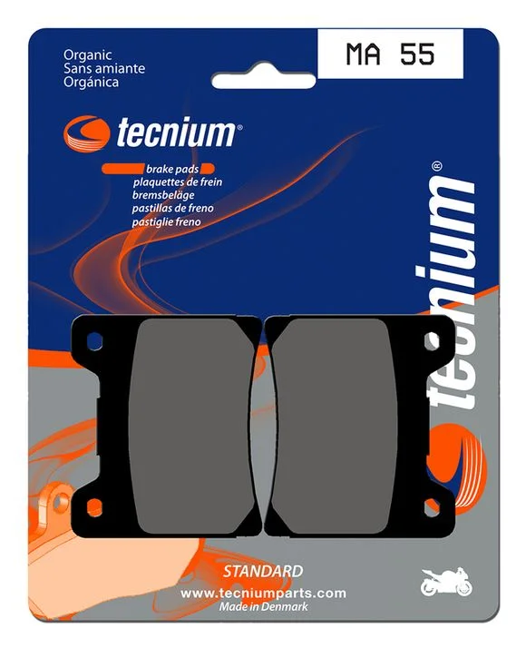 Plaquettes de freins Tecnium route organique – MA55 Ref : TE00653A / 1022528