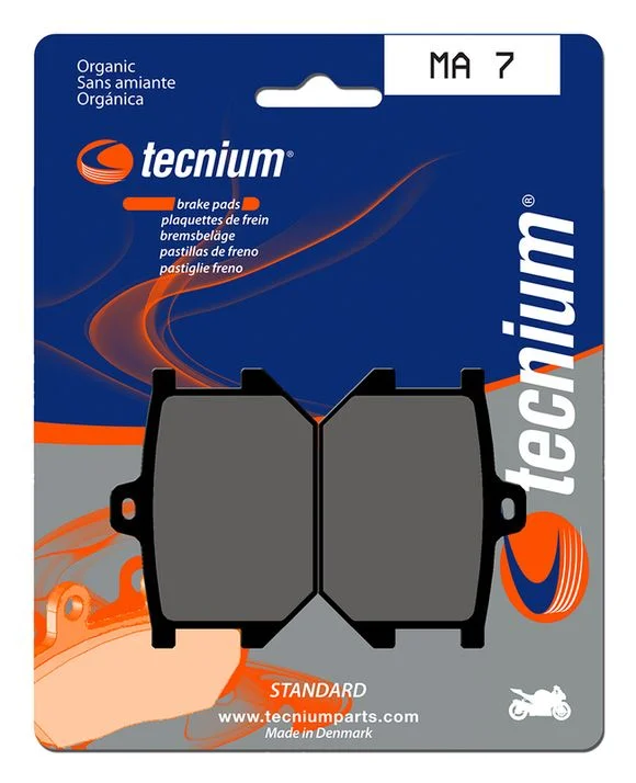 Plaquettes de freins Tecnium route organique – MA7 Ref : TE00659A / 1022538