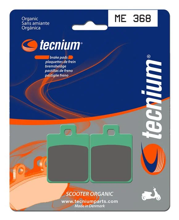 Plaquettes de freins Tecnium Scooter organique – ME368 Ref : TE00754A / 1022689