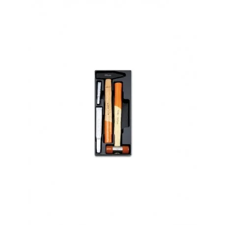 Plateau thermoforme rigide BETA avec 2 marteau + 2 burins